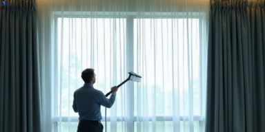 Commercial curtain steam cleaning service kearns-nsw hotels offices